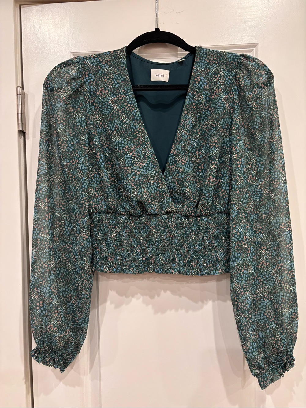 Wilfred Green Tempest V-Neck Blouse